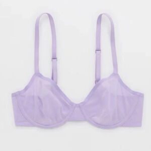 Aerie Smoothez Full Coverage Lilac Bra NWT
